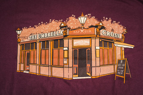 T-Shirt "Umbrella Cross"