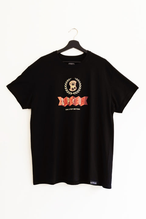 T-Shirt "Scarf" Schwarz