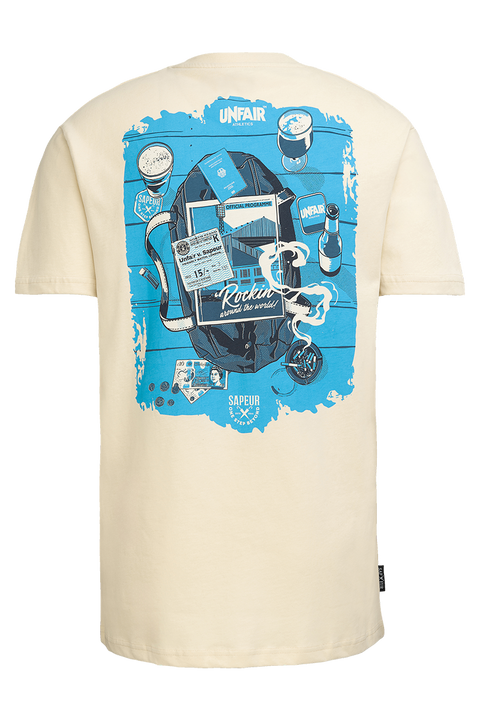 Unfair x Sapeur RATW T-Shirt Cream