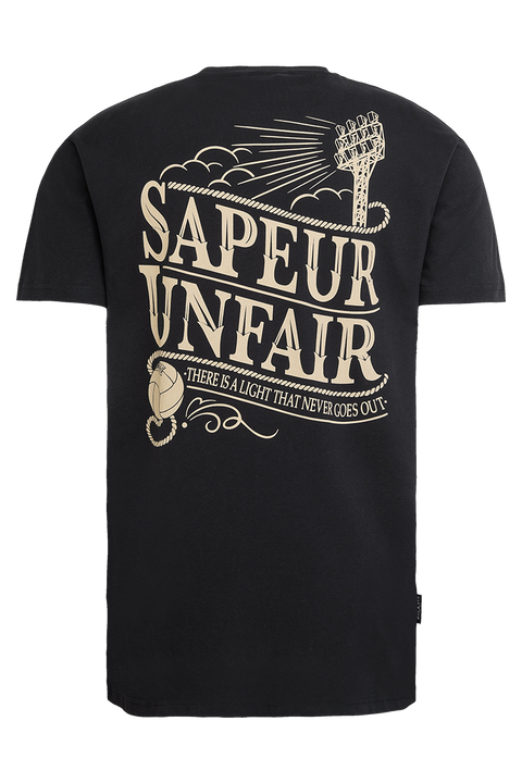Unfair x Sapeur Floodlight T-Shirt Black