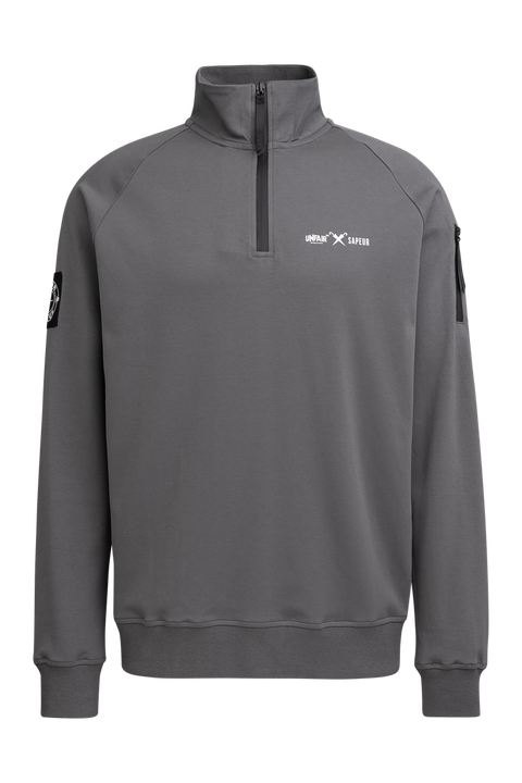 Unfair x Sapeur Cotton Tech Sweatshirt Charcoal