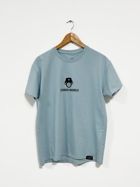 T-Shirt "Saturday Madness" - Ice Blue