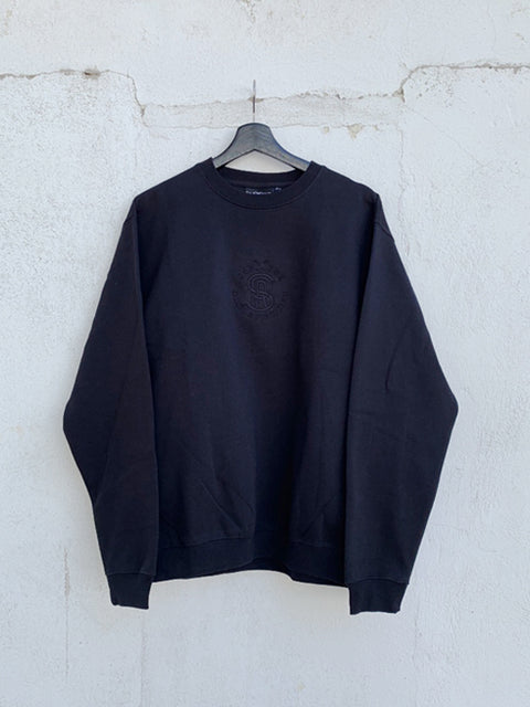 Sweatshirt Black on Black "Casual & Pubculture"