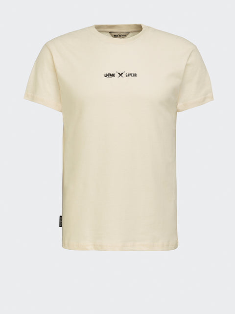 T-Shirt / Creme "Salute A Tutti"
