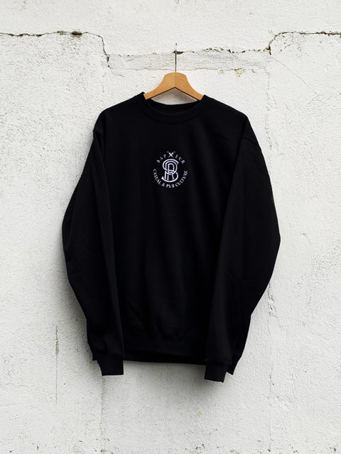 Sweatshirt Black "Casual & Pubculture"