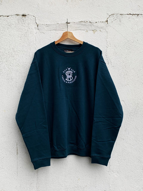 Sweatshirt Petrol "Casual & Pubculture"